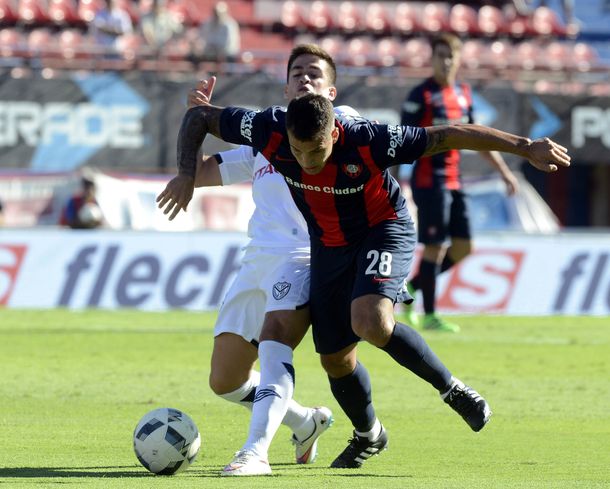 San Lorenzo le ganó a Vélez en un partidazo con goles y expulsados
