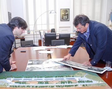 Massa y Bossio se mostraron juntos en Tigre