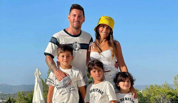 Antonella Roccuzzo se emocionó por el cumpleaños de su hijo, Thiago Messi