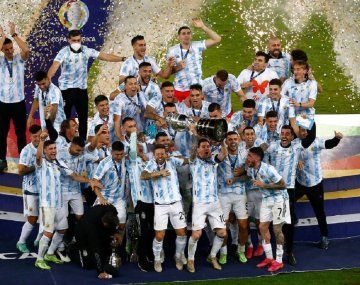 El momento más esperado: así Messi levantó la Copa América