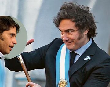 Javier Milei y Axel Kicillof.