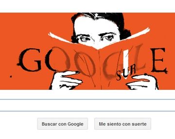 Google le rinde tributo con un doodle a Victoria Ocampo