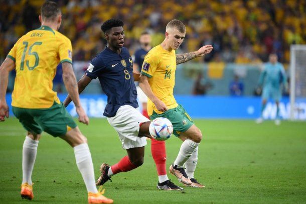 El campeón, imparable: Francia reaccionó y goleó 4-1 a Australia