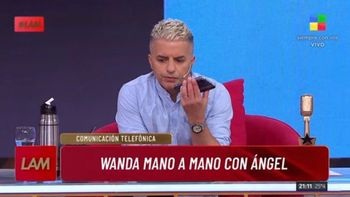 wanda nara llamo en vivo a angel de brito para destrozar a mauro icardi: antes de la china... wanda nara llamo en vivo a angel de brito para destrozar a mauro icardi: antes de la china...