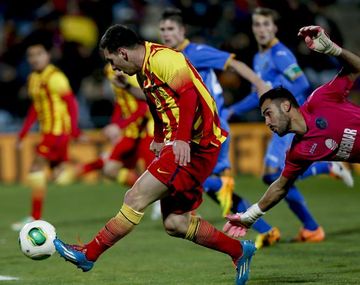 ¿Lionel Messi volvió a copiar un gol de Diego Maradona en un Mundial?