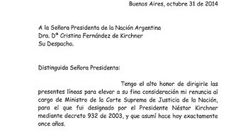 la carta de reuncia de zaffaroni la carta de reuncia de zaffaroni