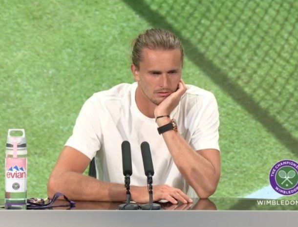 Las preocupantes declaraciones de Alexander Zverev tras su temprana eliminación en Wimbledon