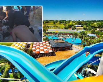 Tragedia en un parque acuático de Foz de Iguazú