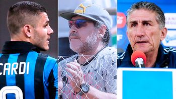 La polémica en torno a Maradona, Icardi y Bauza La polémica en torno a Maradona, Icardi y Bauza