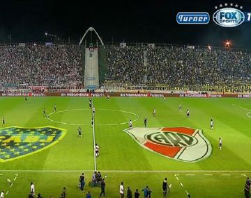 Fox Sports y Turner transmitiendo un Boca - River