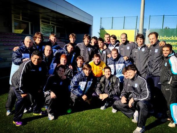 Messi recibió a la Selección de handball antes del Mundial