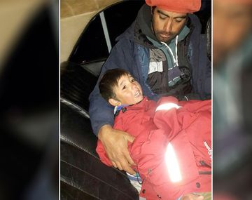 Tiene 5 años y pasó toda una noche perdido