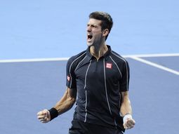 un lujo: djokovic en la exhibicion de nalbandian un lujo: djokovic en la exhibicion de nalbandian