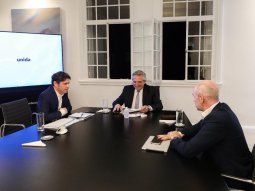 Alberto, Kicillof y Larreta, reunidos para definir si hay cambios en el aislamiento del AMBA