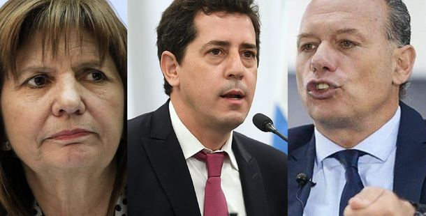 El cruce de Wado de Pedro con Berni y Bullrich tras la liberación del policía que mató a un ladrón