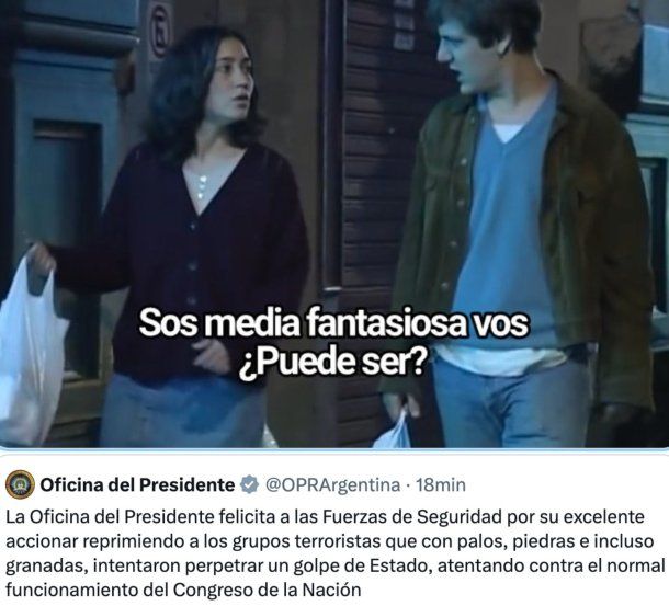 El Gobierno denunció un golpe de Estado y estallaron los memes