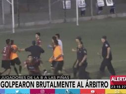 Agredieron al árbitro en el partido Sansinena vs Sarmineto de Ayacucho Agredieron al árbitro en el partido Sansinena vs Sarmineto de Ayacucho