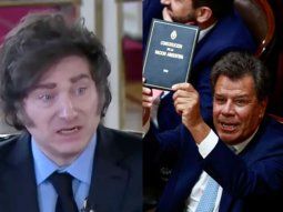 milei relativizo la agresion a facundo manes: fueron dos palmaditas en el pecho milei relativizo la agresion a facundo manes: fueron dos palmaditas en el pecho
