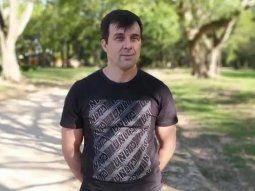 Pablo Damián Grottini está acusado de haber asesinado a su hija, su madre y su hermano.