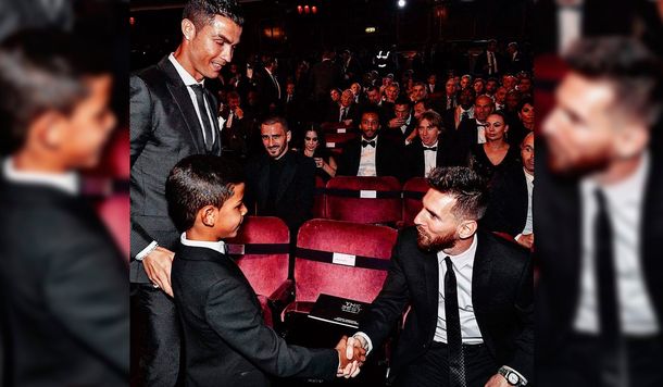 El hijo de Cristiano Ronaldo estrenó su cuenta de Instagram con un mensaje a Messi