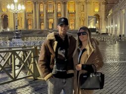 L-Gante sacó un nuevo tema con la participación de Wanda Nara y ella lo celebró en Instagram