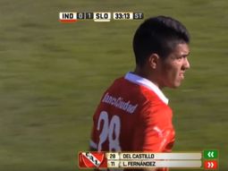 con el pie izquierdo: debuto el hermano de agüero en independiente en la caida ante san lorenzo con el pie izquierdo: debuto el hermano de agüero en independiente en la caida ante san lorenzo