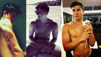 el hijo de tinelli seduce a las redes sociales con su fisico el hijo de tinelli seduce a las redes sociales con su fisico