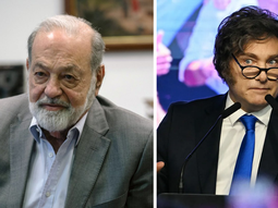 Carlos Slim Helú y Javier Milei tienen coincidencias en su visión del modelo laboral. Carlos Slim Helú y Javier Milei tienen coincidencias en su visión del modelo laboral.