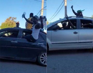 Senegal ganó su primera Copa África, el festejo en Las Grutas