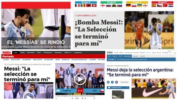 mira las repercusiones de la renuncia de messi a la seleccion mira las repercusiones de la renuncia de messi a la seleccion