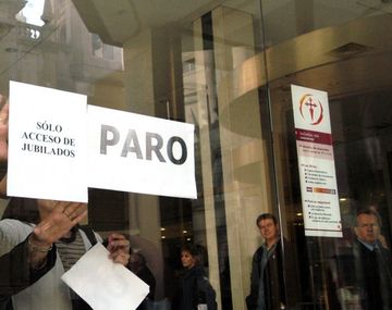 Bancarios anunciaron paro de 2 días para la semana próxima