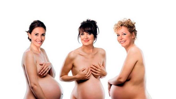 Viviana Sacone, Patricia Echegoyen, y Silvina Bosco, embarazadas para una obra de teatro