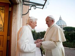 El mensaje de Benedicto XVI por el cumpleaños 80 del papa Francisco