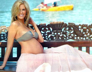 La sensual producción de Viviana embarazada