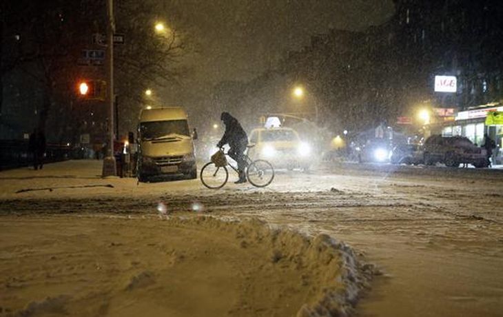 Nueva York, en emergencia por el temporal de nieve y frío