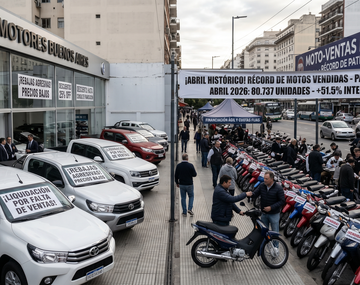 Ventas de autos en baja y motos en niveles récord: los modelos más vendidos y por qué cambió el consumo en Argentina