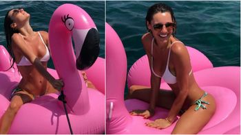 Pampita, divertida en Ibiza y Formentera Pampita, divertida en Ibiza y Formentera