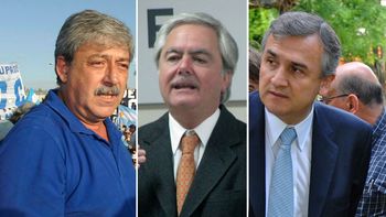 Eduardo Buzzi, Federico Pinedo y Gerardo Morales Eduardo Buzzi, Federico Pinedo y Gerardo Morales