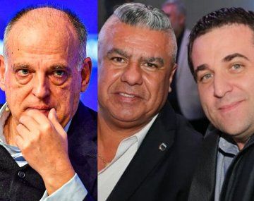 Pablo Toviggino, de AFA, cruzó fuerte a Javier Tebas, presidente de La Liga de España.