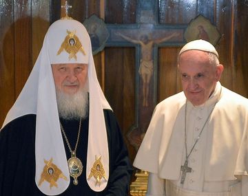 Así fue el encuentro histórico entre el Papa y el patriarca ruso Kiril