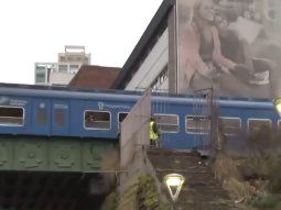 Una formación del Tren San Martín arrolló a un hombre en situación de calle