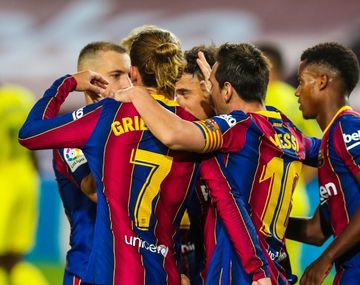 Con un grito de Lionel Messi