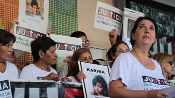María Luján Rey, una de las convocantes de la marcha frente al Congreso. María Luján Rey, una de las convocantes de la marcha frente al Congreso.