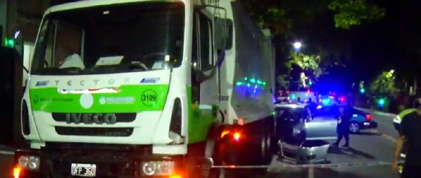 Recolector herido en Villa Crespo