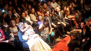 el inesperado beso que le dio loly a rial el inesperado beso que le dio loly a rial