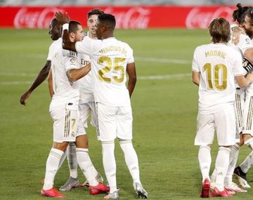 Real Madrid venci&oacute; a Getafe y se consolid&oacute; en la punta de la Liga espa&ntilde;ola de f&uacute;tbol