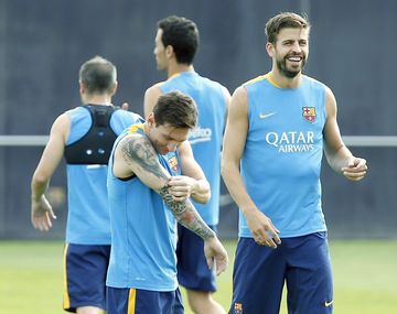 Así fue el primer entrenamiento de Messi en su regreso a Barcelona
