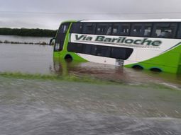 El mirco quedó sobre la banquina El mirco quedó sobre la banquina