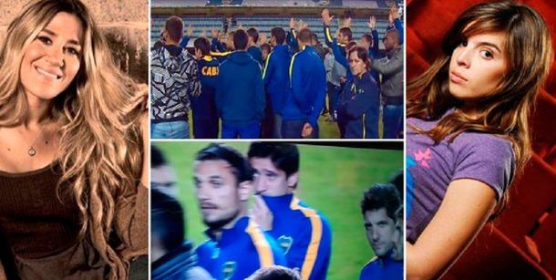 Jimena Barón y Dalma Maradona, unidas contra la violencia en el Superclásico