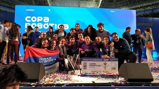 El equipo misionero ganó la Copa Robótica y viajará al Mundial de Dubai